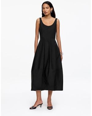 ARKET Cocoon Taffeta Dress - Black