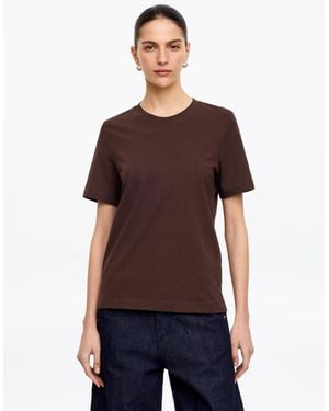 ARKET Signature Short-Sleeve T-Shirt - Red