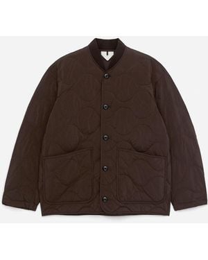 ARKET Upcycled Down Liner Jacket - Brown