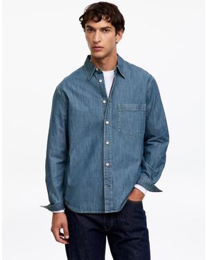 ARKET Relaxed Denim Shirt - Blue
