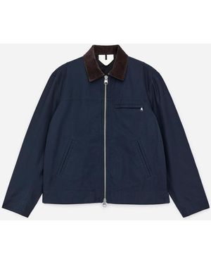ARKET Cotton Canvas Jacket - Blue