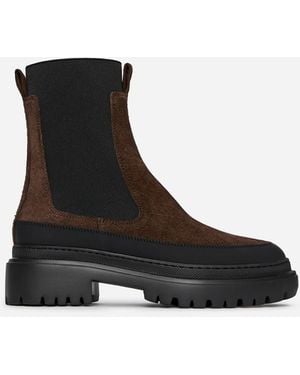 ARKET Suede Winter Boots - Black