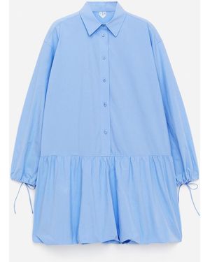ARKET Bubble-Hem Dress - Blue