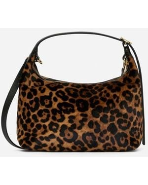 ARKET Boxy Leather Bag - Black