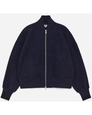 ARKET Boiled Wool Jacket - Black