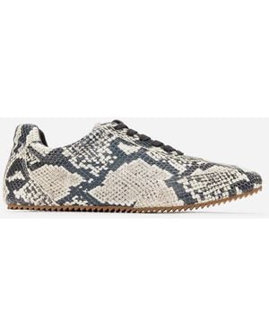 ARKET Leather Trainers - White
