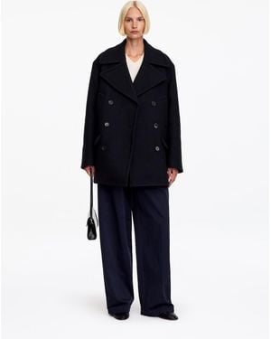 ARKET Cabanjacke Aus Wollmischung - Blau