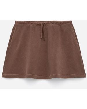 ARKET Terry Mini Skirt - Natural