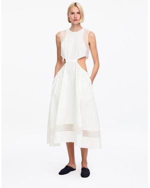 ARKET And Laila Gohar Apron Dress - White