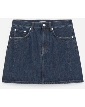 ARKET Denim Mini Skirt - Blue