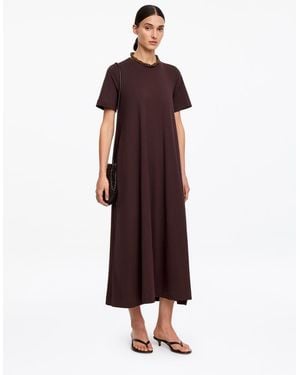 ARKET Maxi T-Shirt Dress - Red