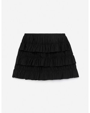 ARKET Frill Mini Skirt - White