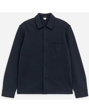 ARKET Jersey Overshirt - Blue