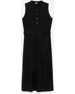 ARKET Stretch Viscose Dress - Black
