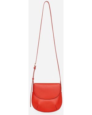 ARKET Leather Crossbody Bag - White