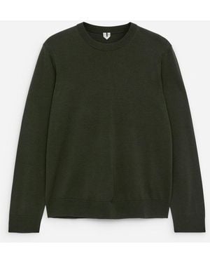 ARKET Fine Knit Merino Jumper - Multicolour