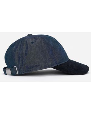 ARKET And Barbour Dry-Waxed Cap - Blue