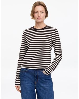 ARKET Signature Long-Sleeve T-Shirt - Blue