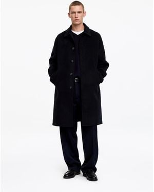 ARKET Double-Face Wool Coat - Black