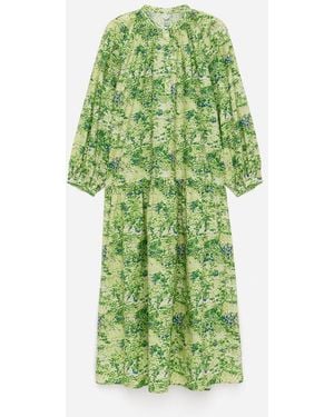 ARKET Cotton Maxi Dress - Green