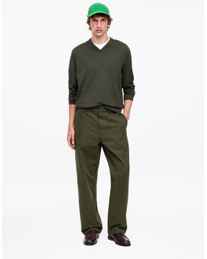 ARKET Wide-Fit Workwear Chinos - Green