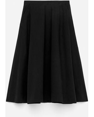 ARKET Cotton Circle Skirt - Red