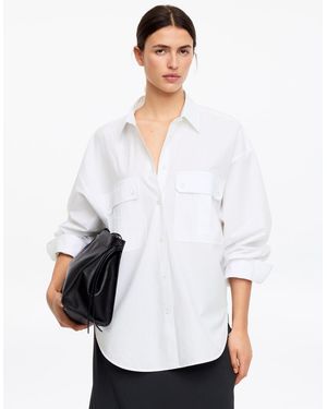 ARKET Utility Cotton Shirt - White