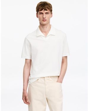 ARKET Short-Sleeve Polo Shirt - White