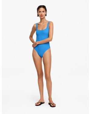 ARKET Structured Swimsuit - Blue