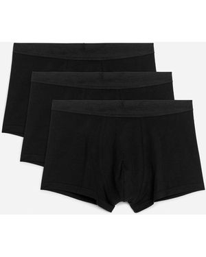 ARKET Jersey Trunks Set Of 3 - Black