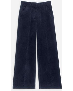 ARKET Penny Martin And Corduroy Trousers - Blue