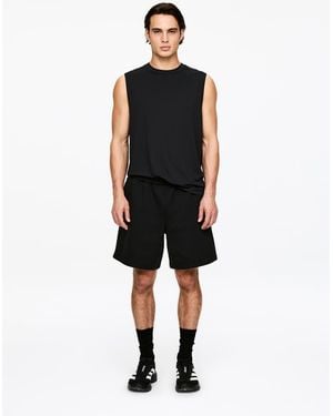 ARKET Relaxed Jersey Shorts - Black