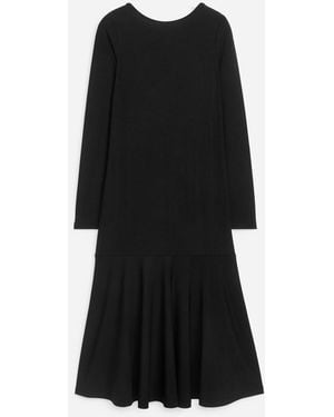 ARKET Midi Jersey Dress - Black