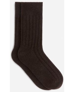 ARKET Cashmere Socks - Black