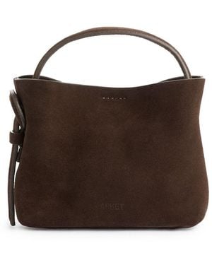 ARKET Suede Crossbody Bag - Brown