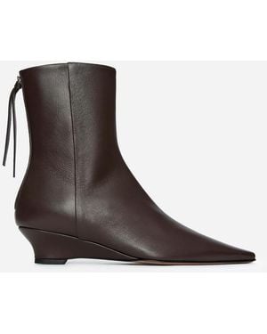 ARKET Wedge Ankle Boots - Blue