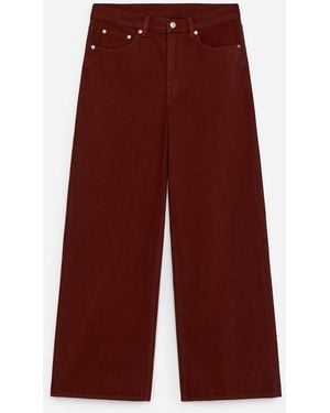 ARKET Cloud Loose Wide Jeans - White