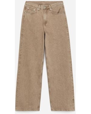 ARKET Coral Wide Jeans - Brown