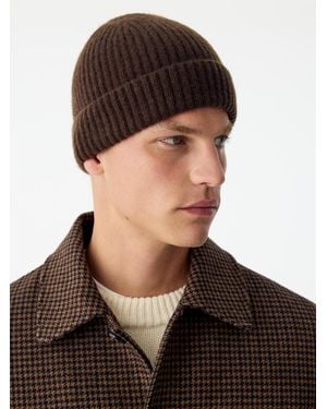 ARKET Cashmere-Wool Beanie - Brown