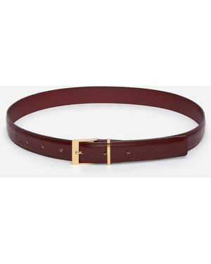 ARKET Leather Belt - Black