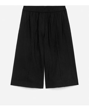 ARKET Linen-Blend Shorts - Black