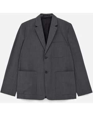 ARKET Wool Blazer - Blue