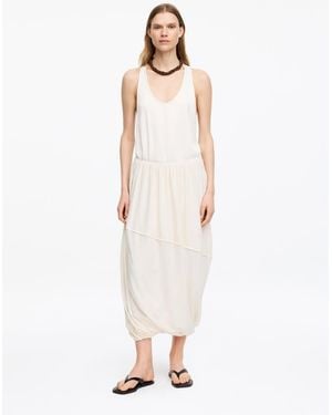 ARKET Draped Maxi Skirt - Brown