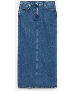 ARKET Maxi Denim Skirt - Blue