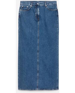 ARKET Maxi Denim Skirt - Blue