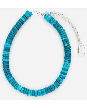 ARKET Stone Anklet - Blue