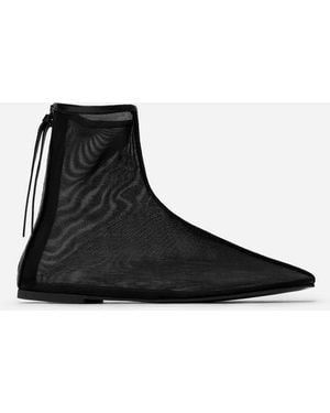 ARKET Stiefel Aus Mesh - Schwarz