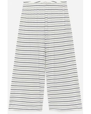 ARKET Cotton Trousers - White