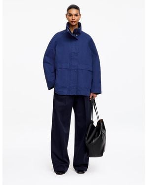 ARKET Cotton Workwear Jacket - Blue