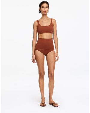 ARKET Bikinihose Mit Umschlagbund - Weiß